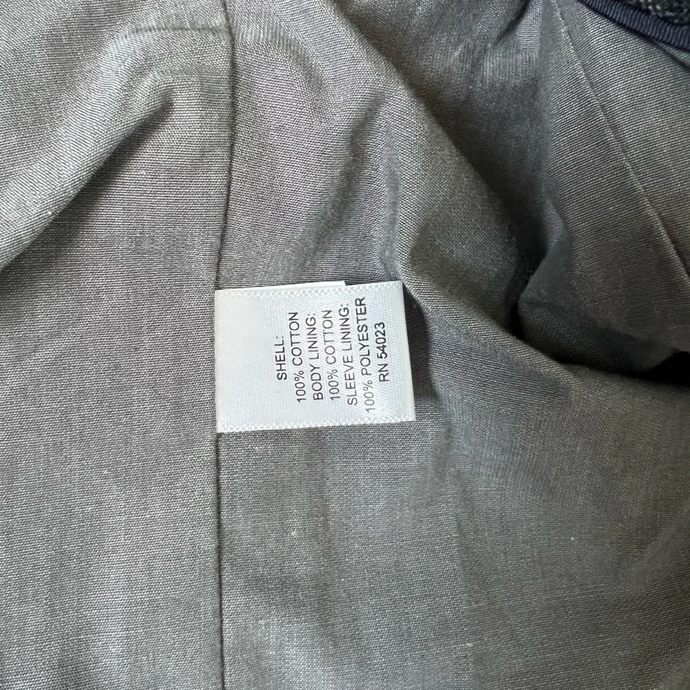 Banana Republic Modern Fit Stripe Utility Blazer